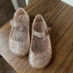old Navy Glitter Jellies size 6 C